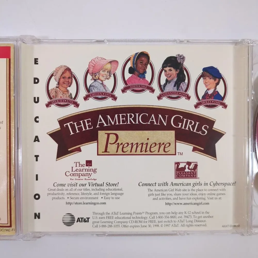 The American Girls Premiere PC CD-ROM Windows Macintosh Video Game